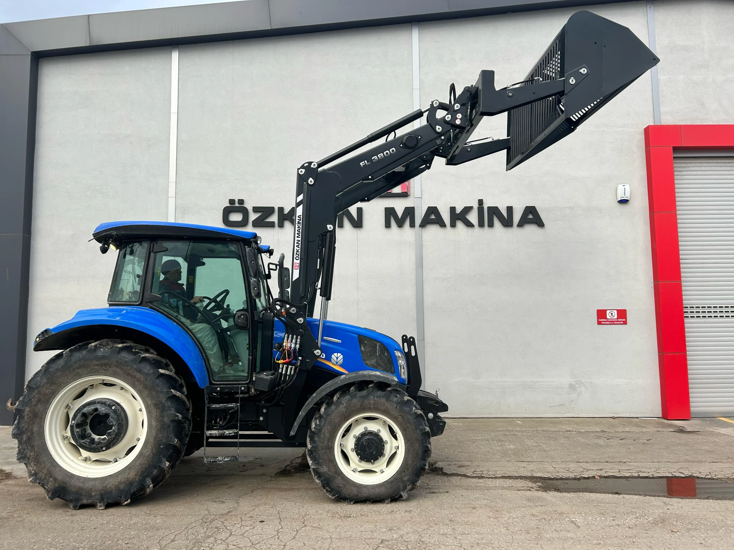 New Holland TR5.100 Özkan Makina uygulama 9