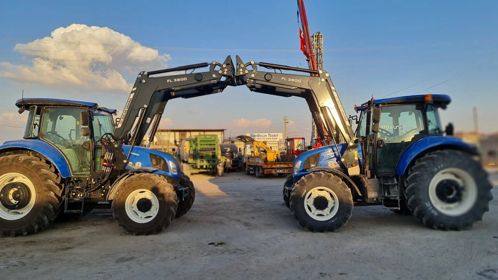 New Holland TR5.110 Özkan Makina uygulama 1