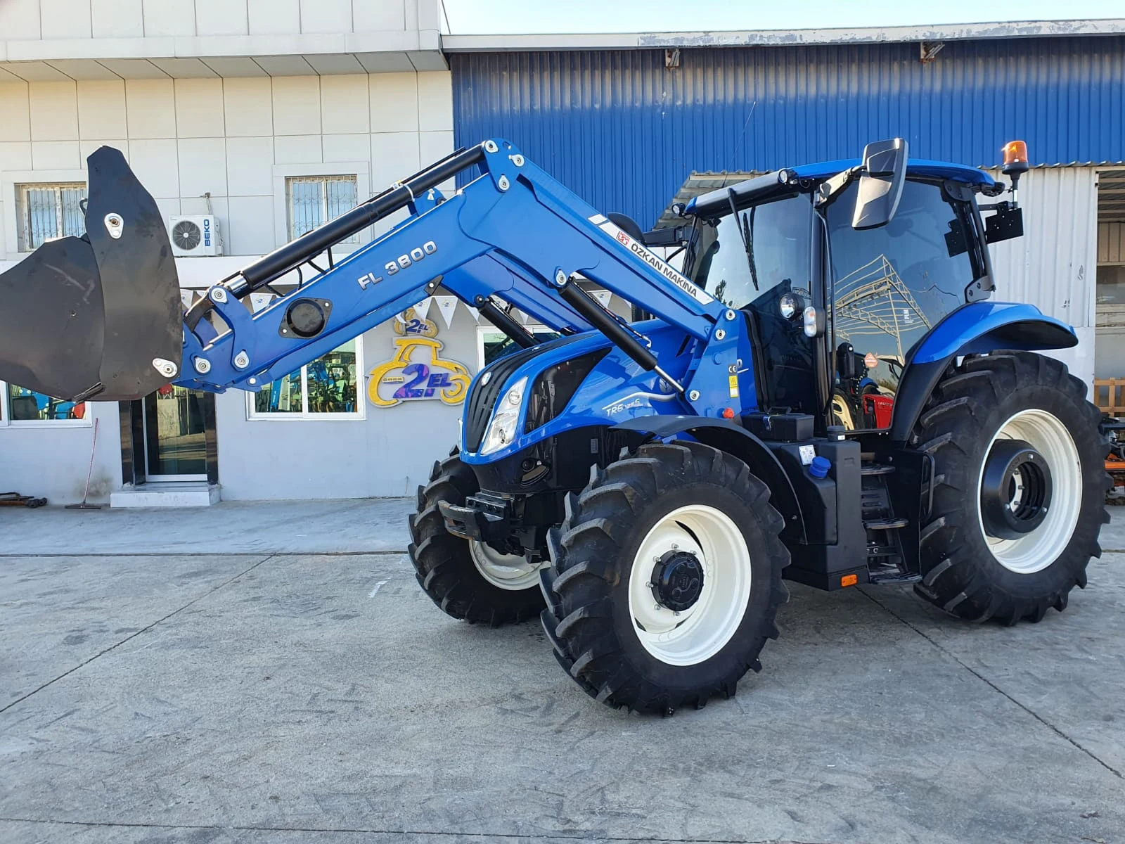 New Holland TR6.125 S Özkan Makina uygulama 1