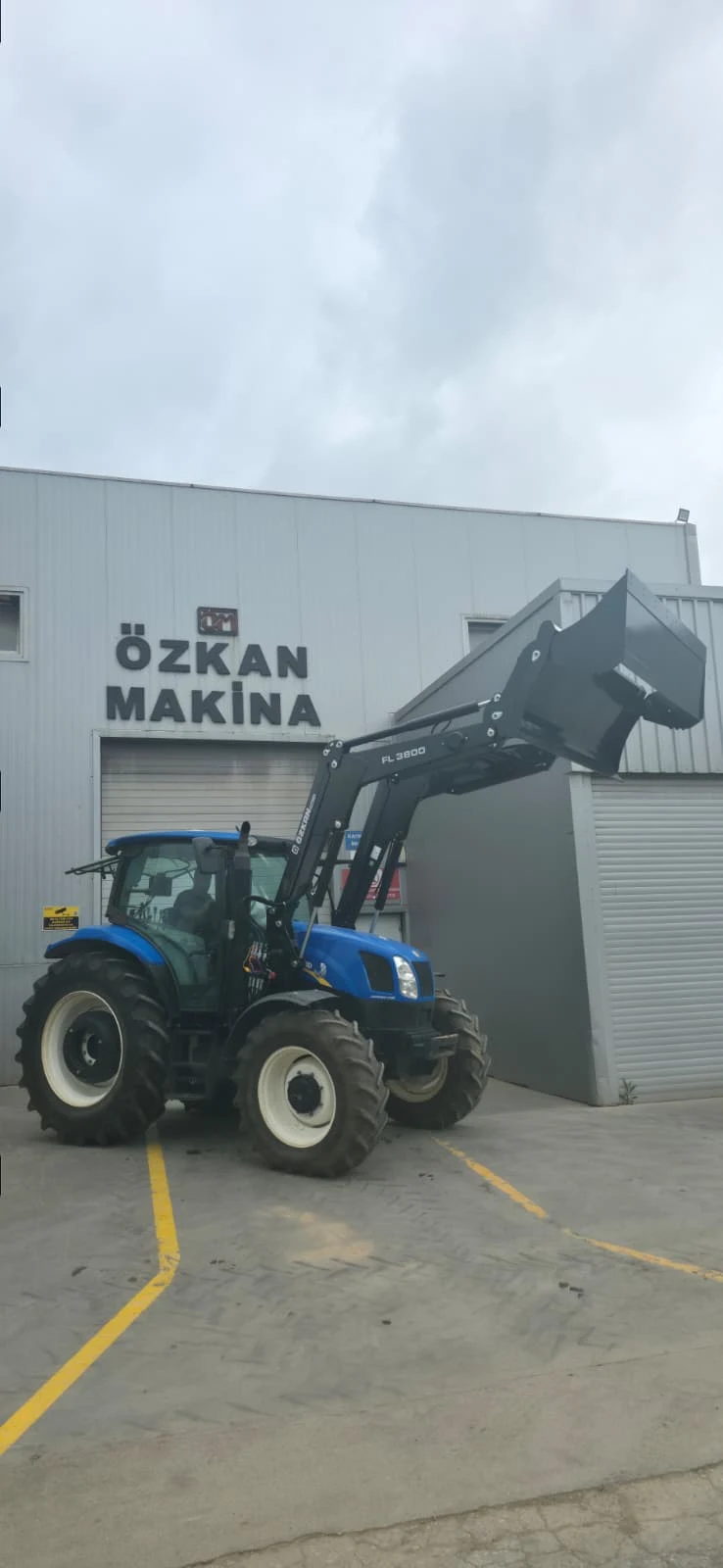 New Holland TR6.130 Özkan Makina uygulama 2
