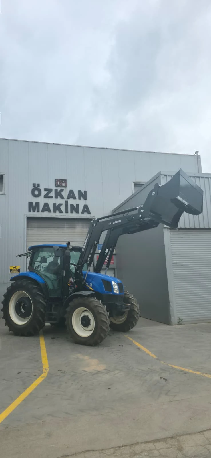 New Holland TR6.130 Özkan Makina uygulama 3