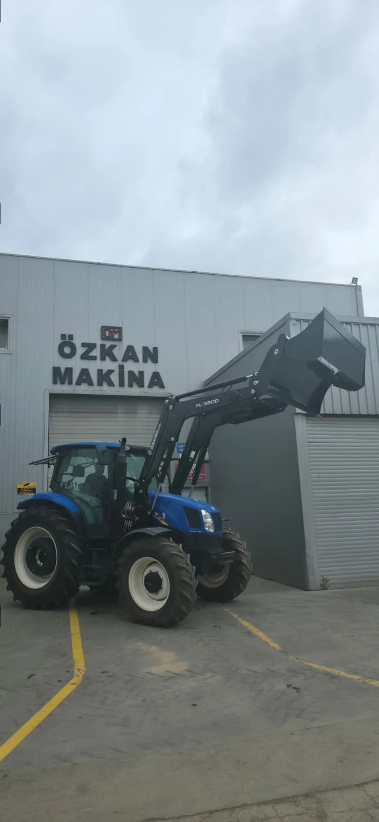 New Holland TR6.130 Özkan Makina uygulama 4