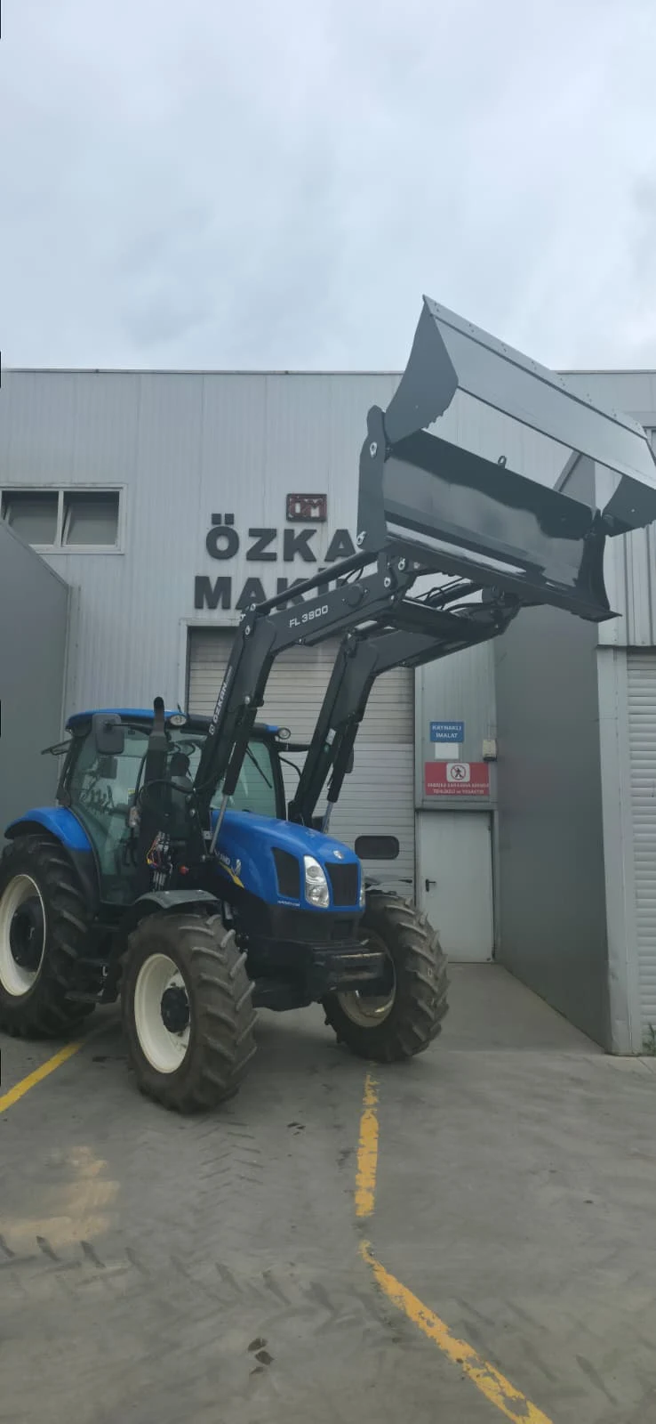 New Holland TR6.130 Özkan Makina uygulama 5