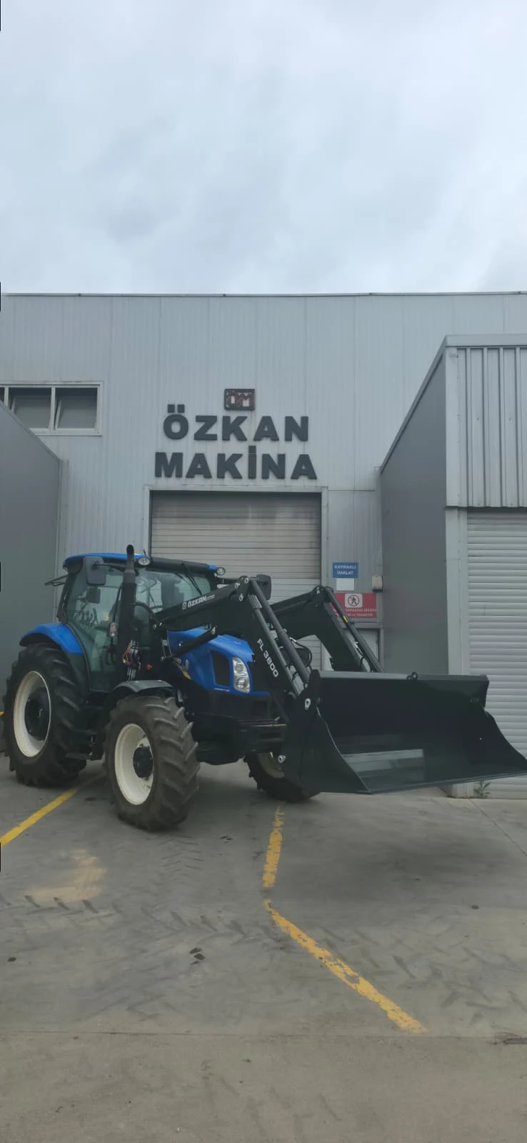 New Holland TR6.130 Özkan Makina uygulama 7