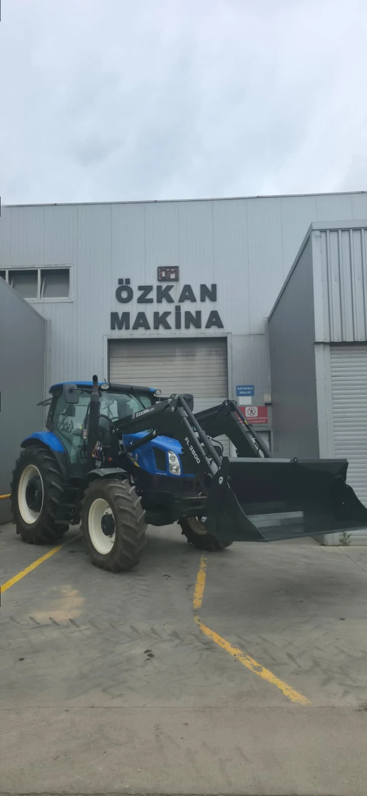 New Holland TR6.130 Özkan Makina uygulama 8
