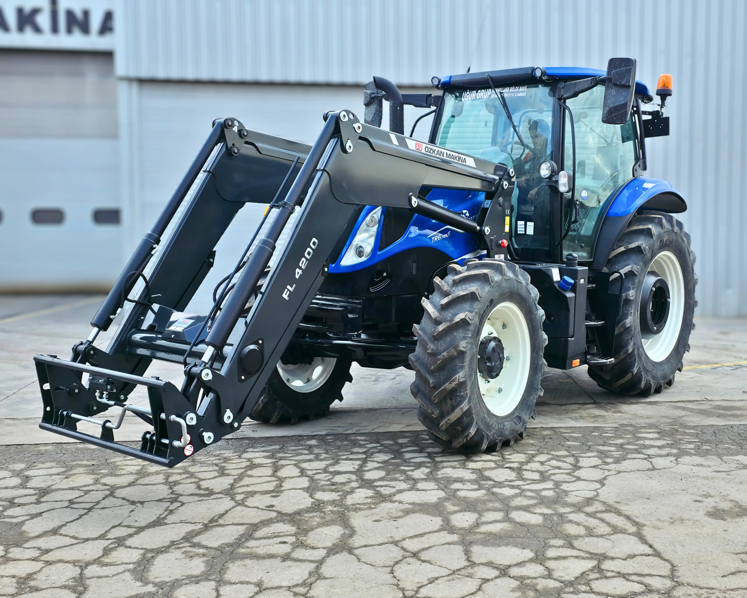 New Holland TR6.145 S Özkan Makina uygulama 2