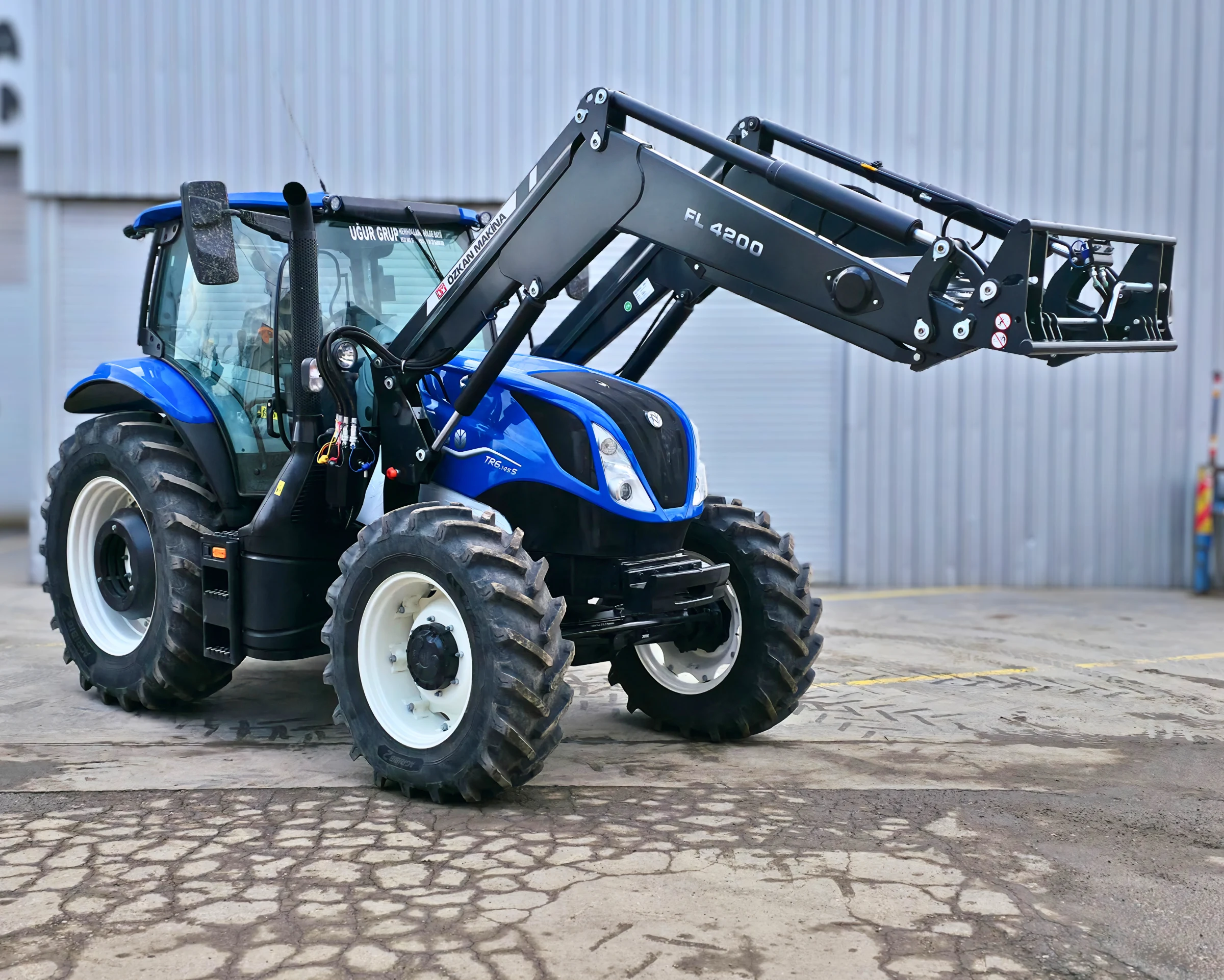 New Holland TR6.145 S Özkan Makina uygulama 3