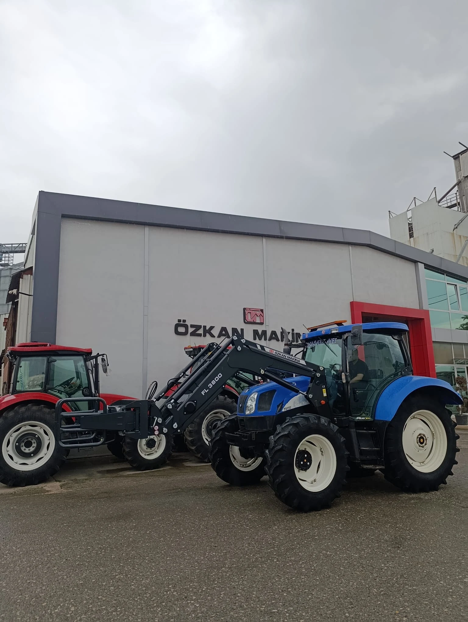 New Holland TS.110A Özkan Makina uygulama 1