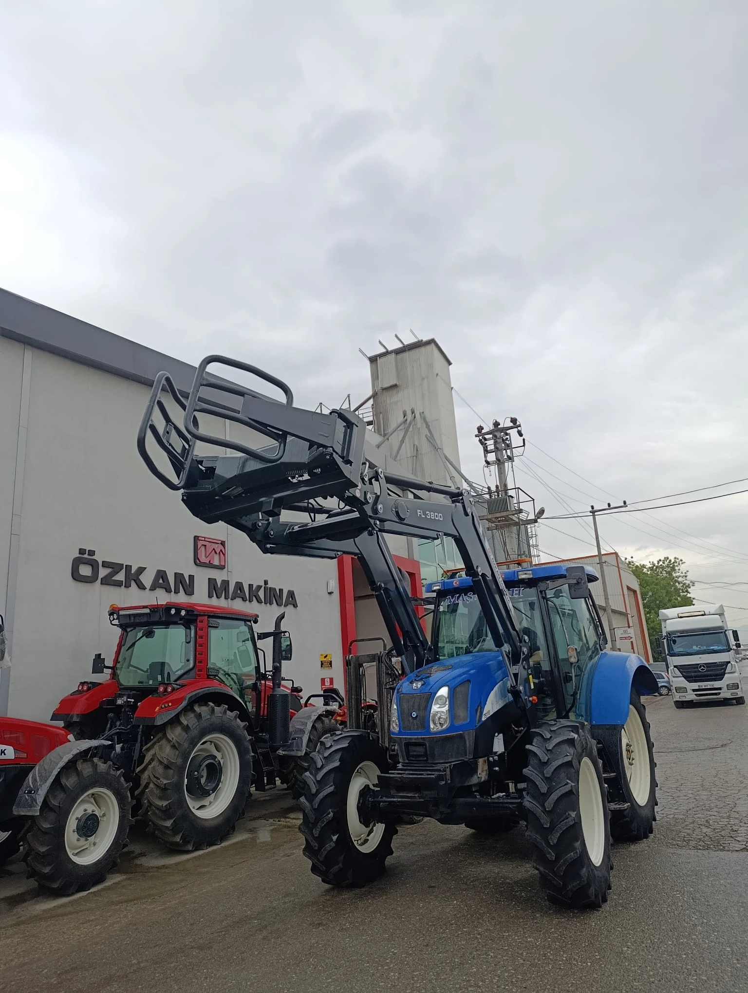 New Holland TS.110A Özkan Makina uygulama 4