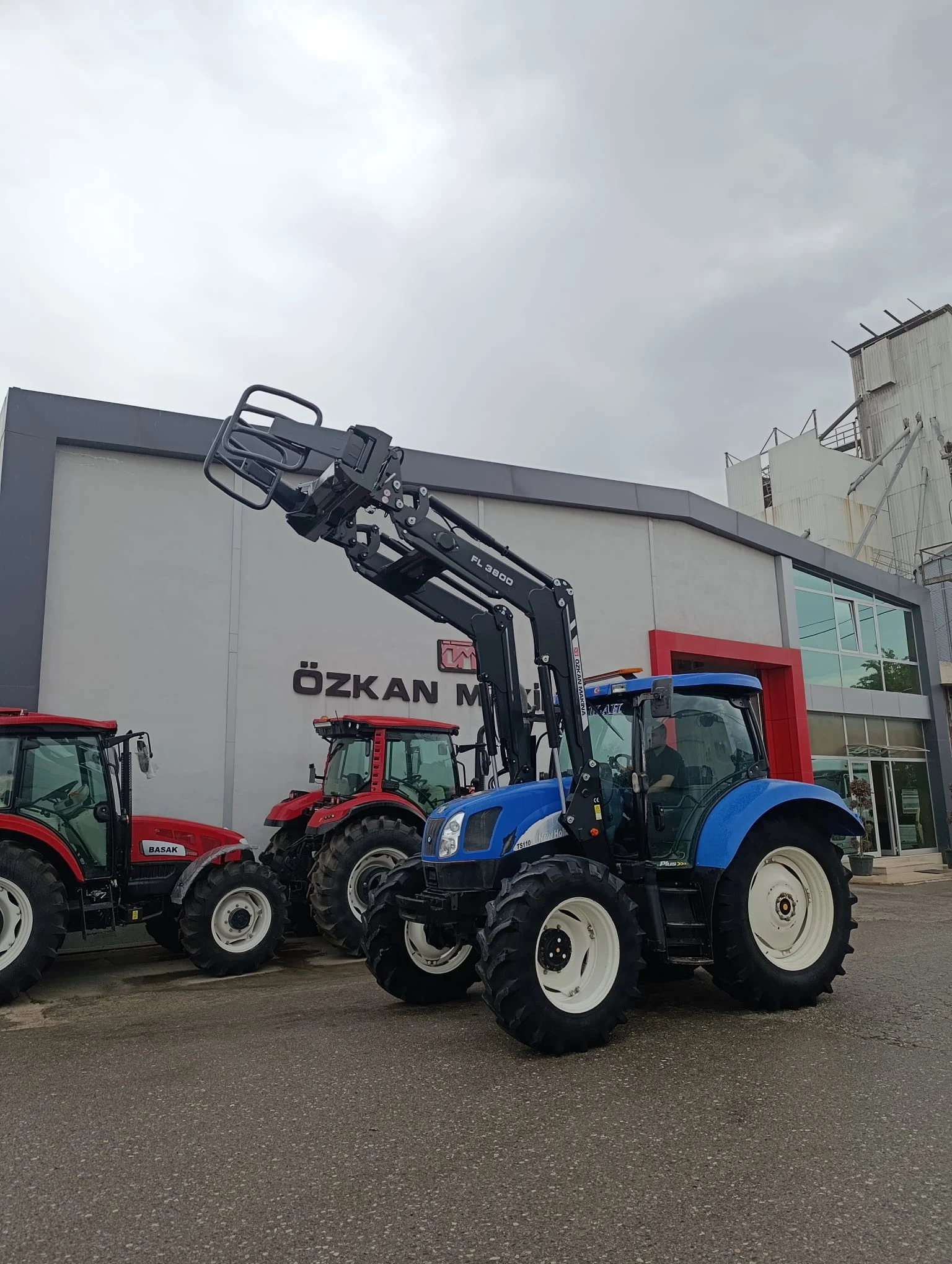 New Holland TS.110A Özkan Makina uygulama 5