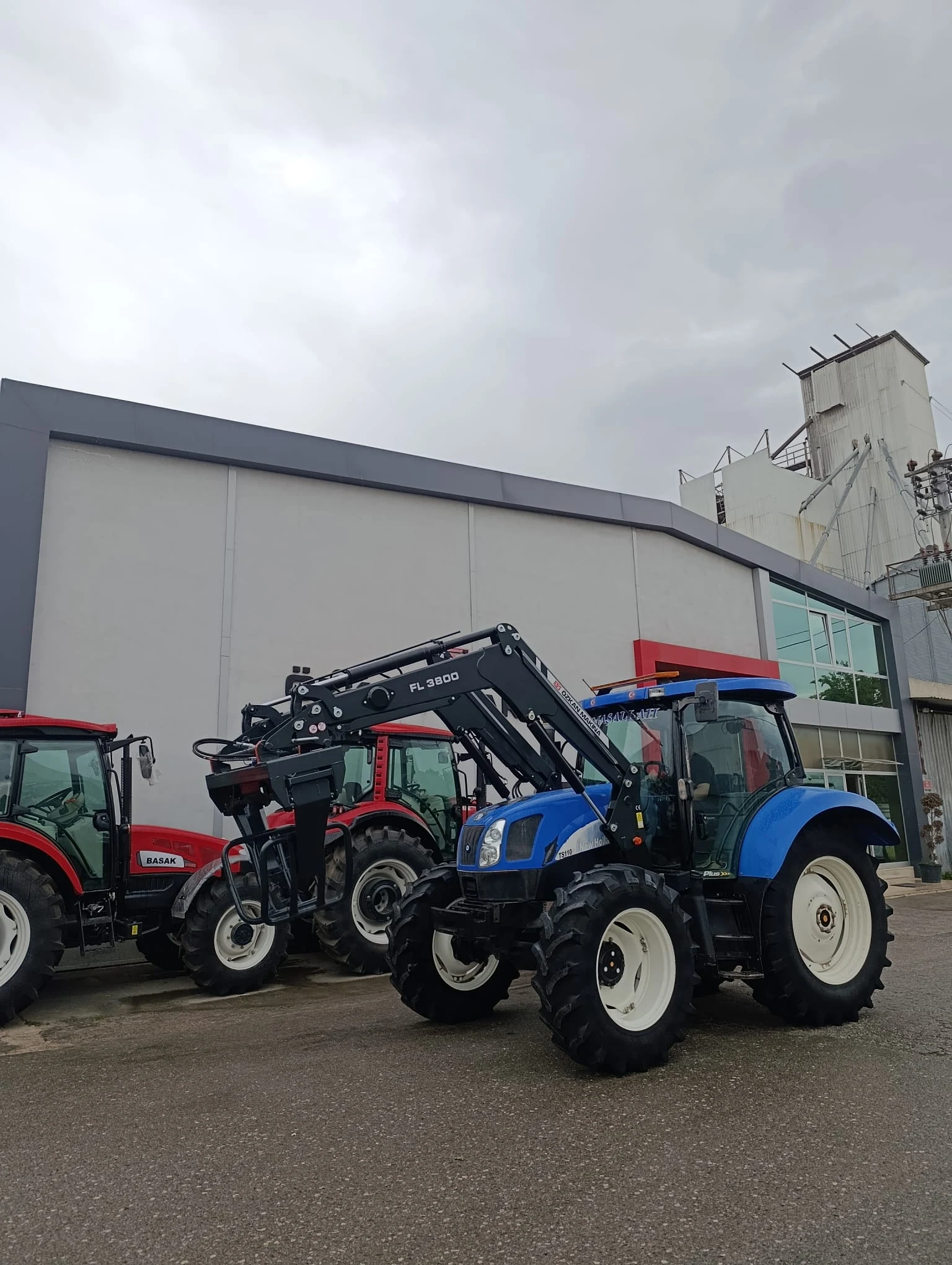 New Holland TS.110A Özkan Makina uygulama 9