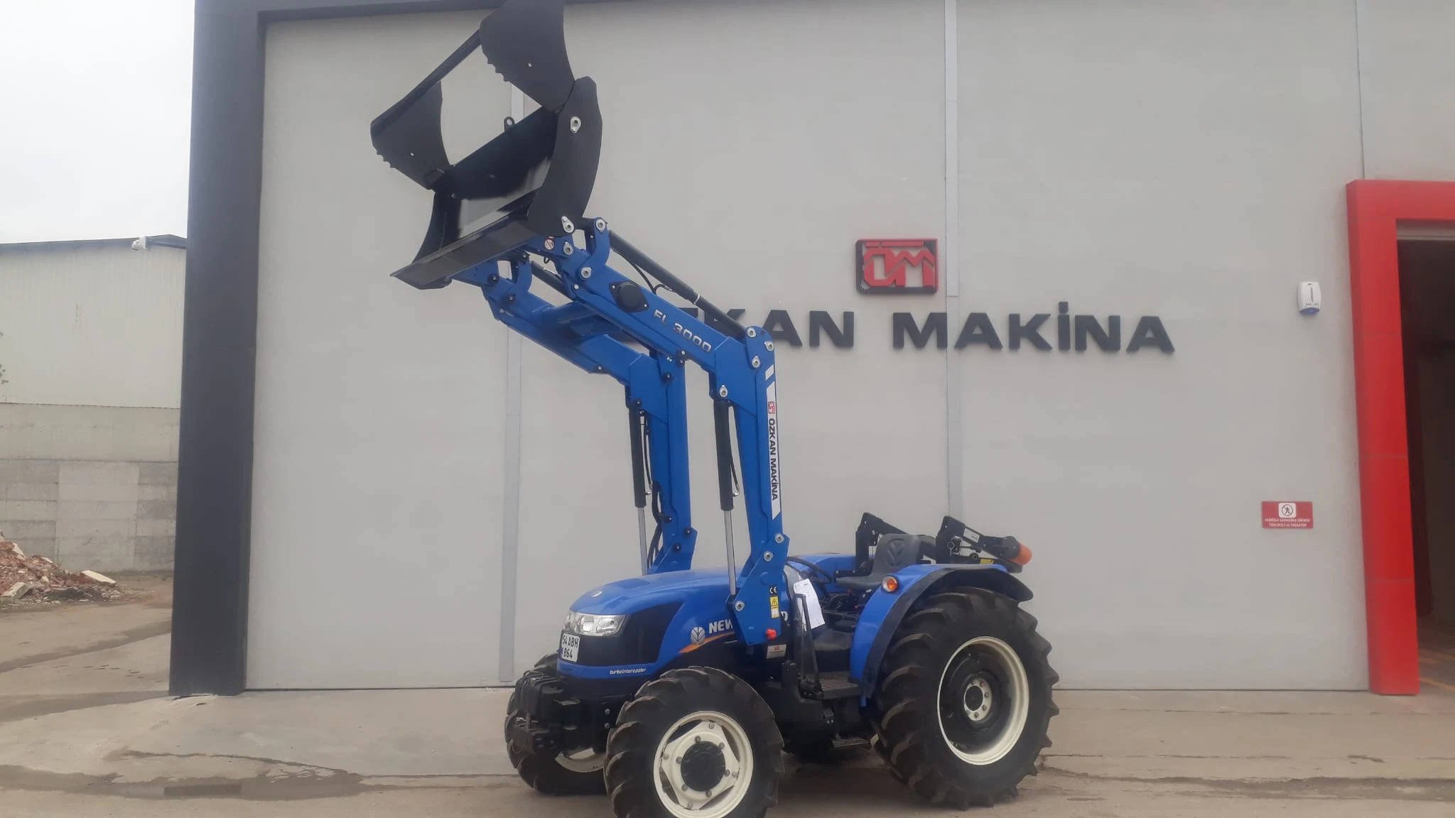 New Holland TT 50 Özkan Makina uygulama 2