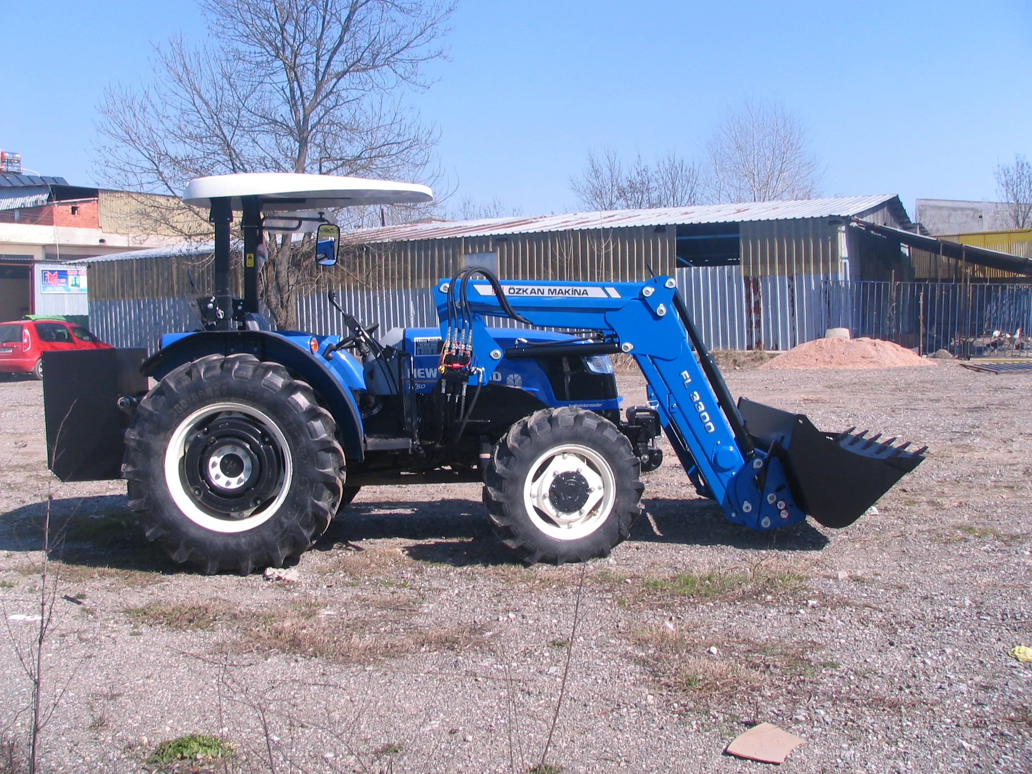 New Holland TT 50 Özkan Makina uygulama 3