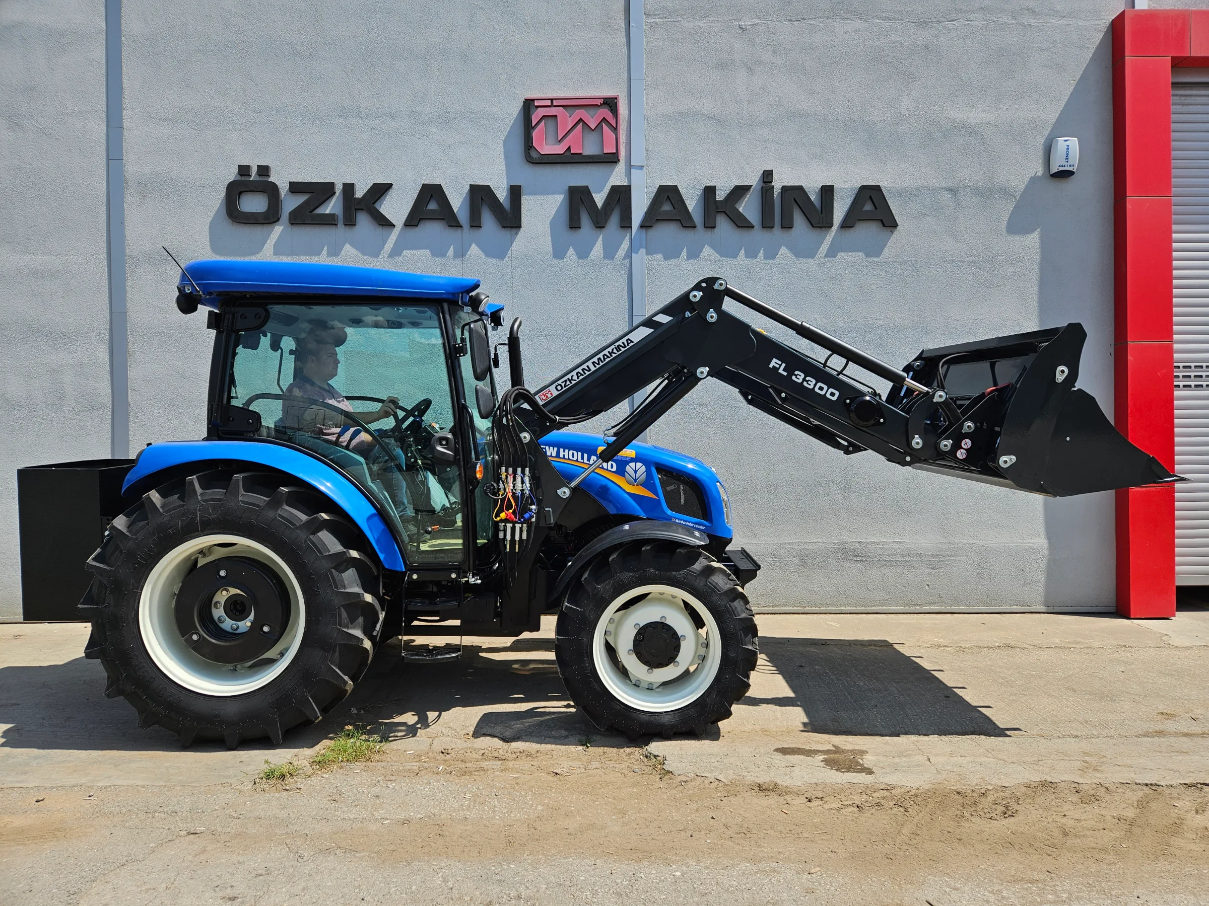 New Holland TT4.75 Özkan Makina uygulama 10