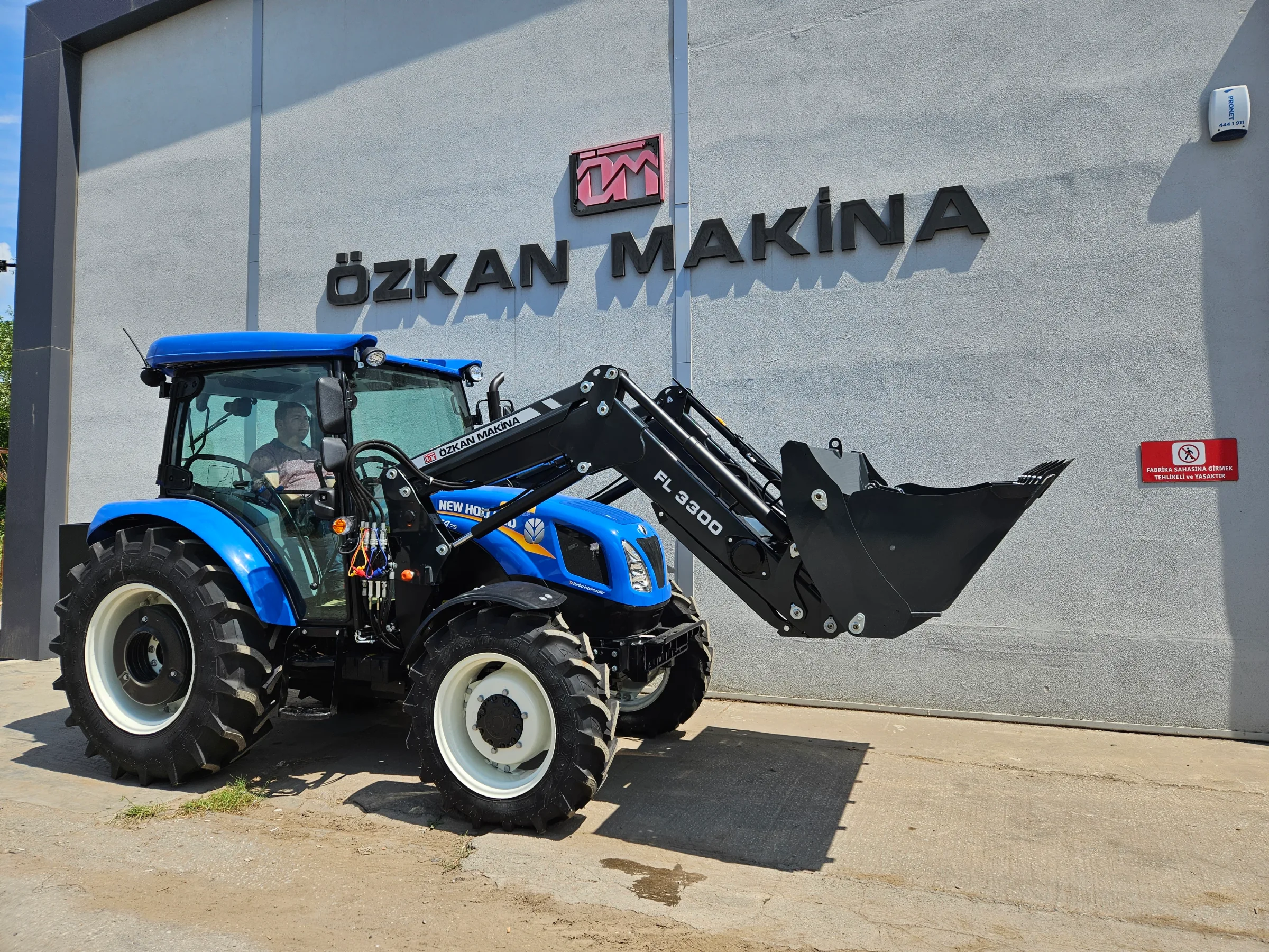 New Holland TT4.75 Özkan Makina uygulama 12