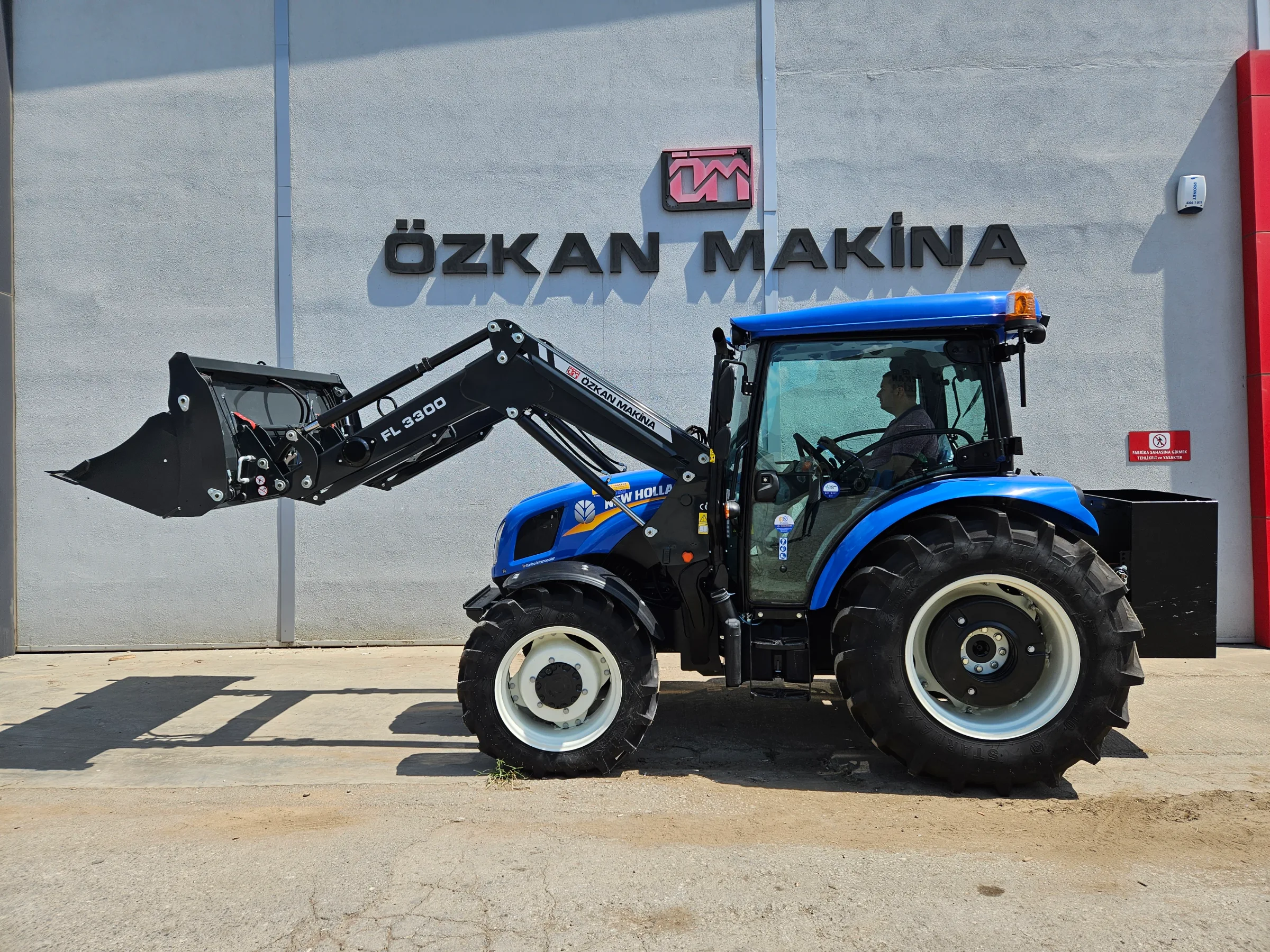 New Holland TT4.75 Özkan Makina uygulama 14