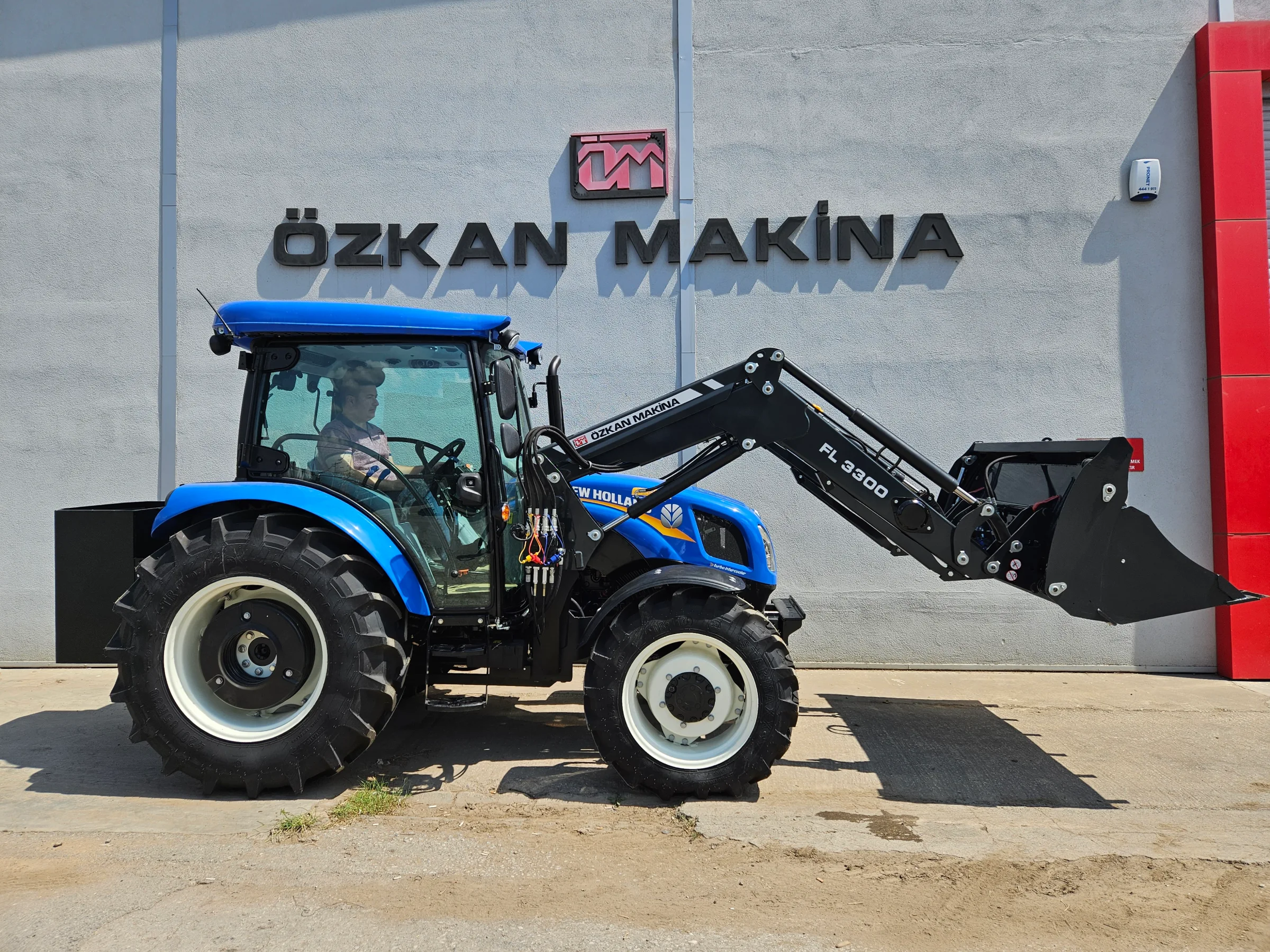 New Holland TT4.75 Özkan Makina uygulama 2