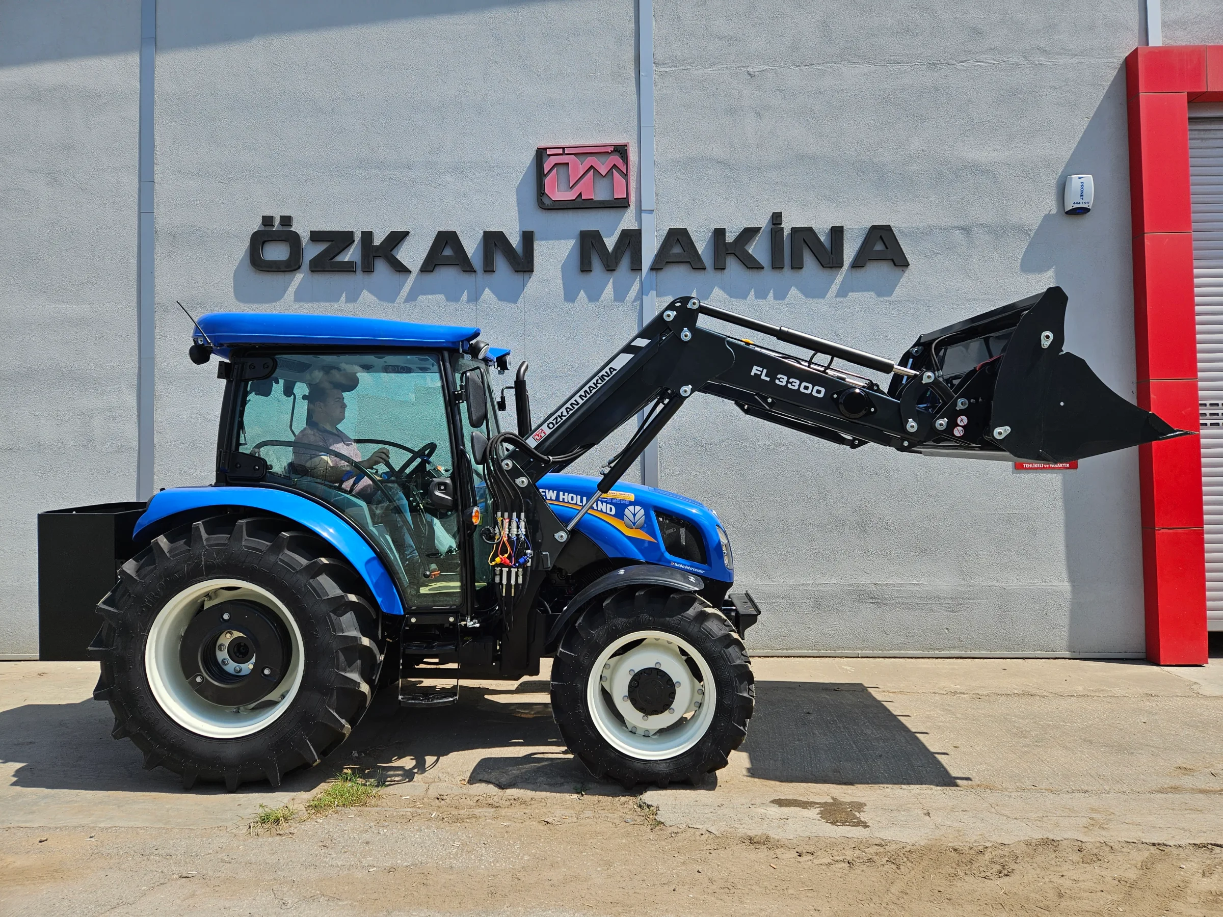 New Holland TT4.75 Özkan Makina uygulama 3