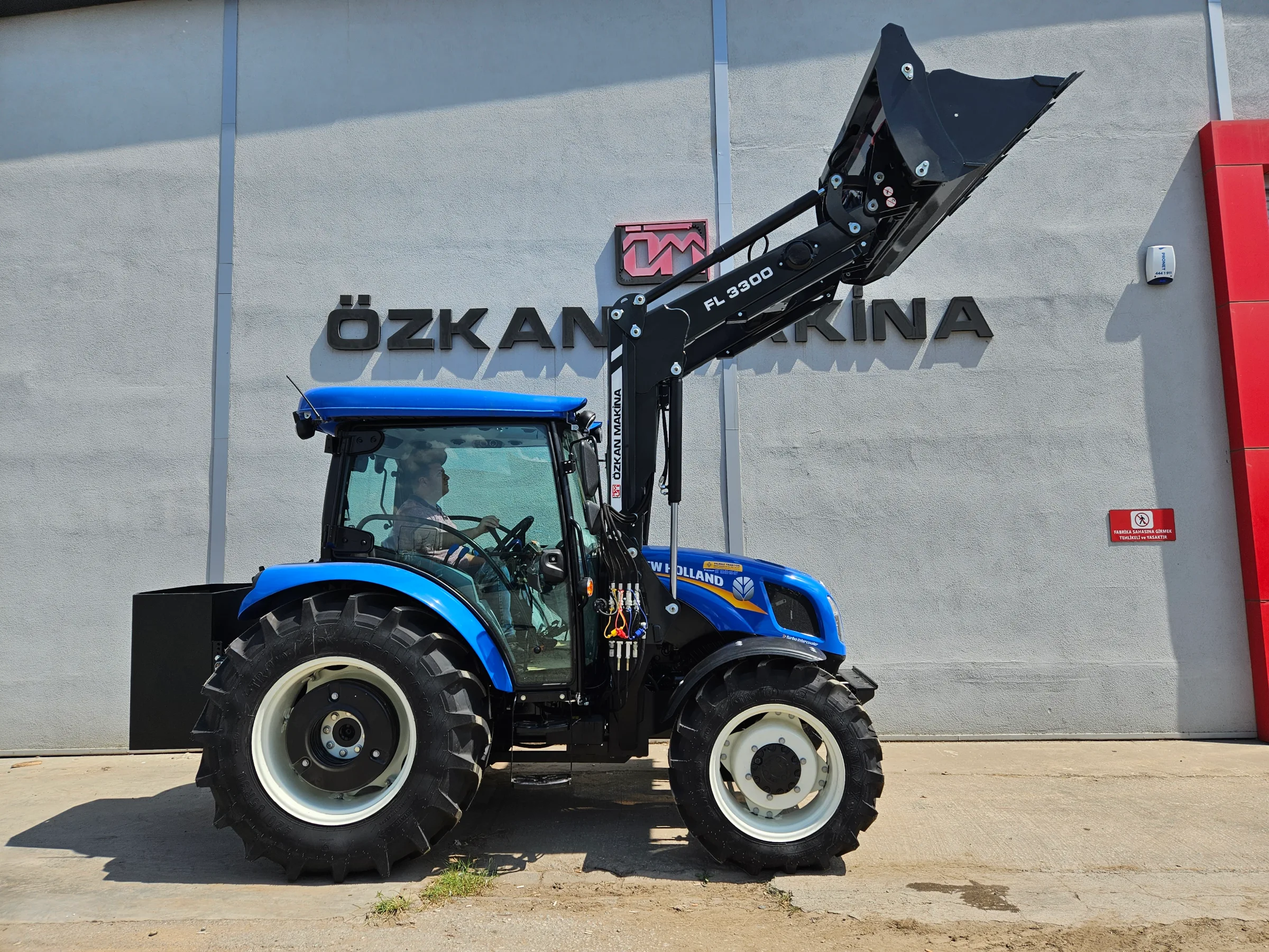 New Holland TT4.75 Özkan Makina uygulama 6