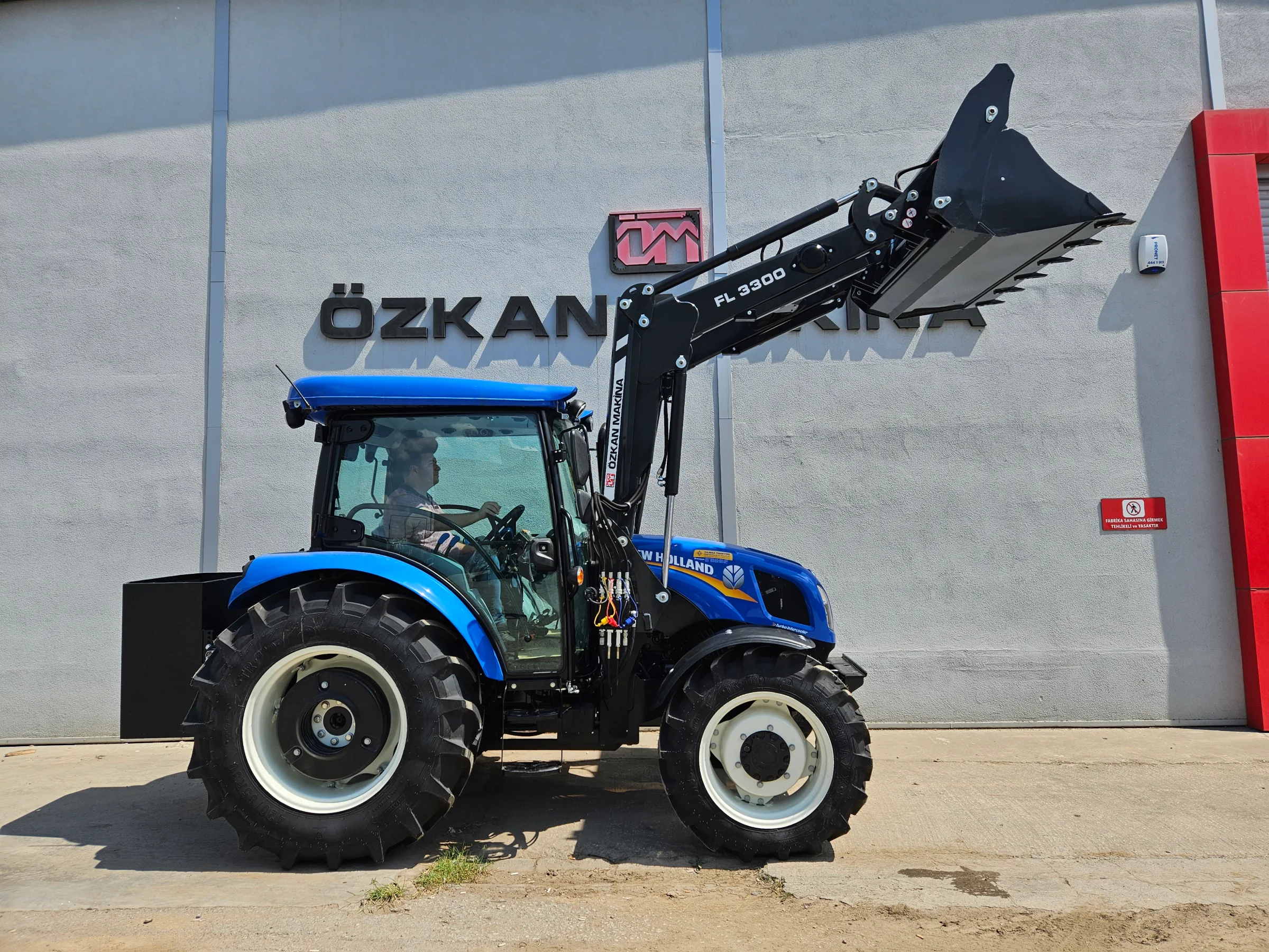 New Holland TT4.75 Özkan Makina uygulama 7