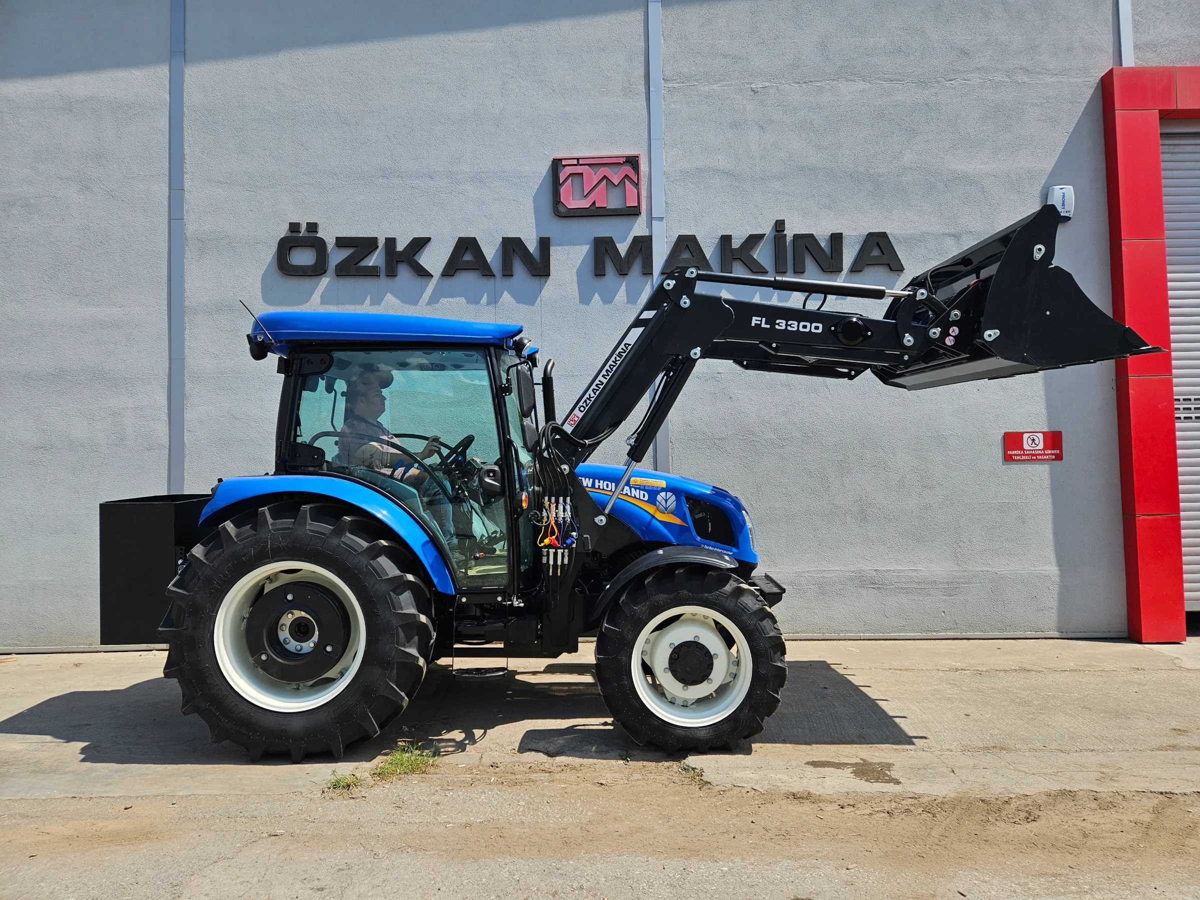 New Holland TT4.75 Özkan Makina uygulama 8