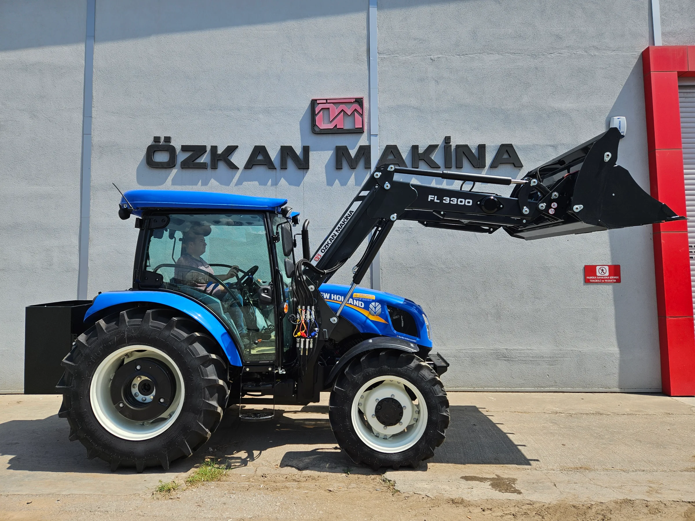 New Holland TT4.75 Özkan Makina uygulama 9