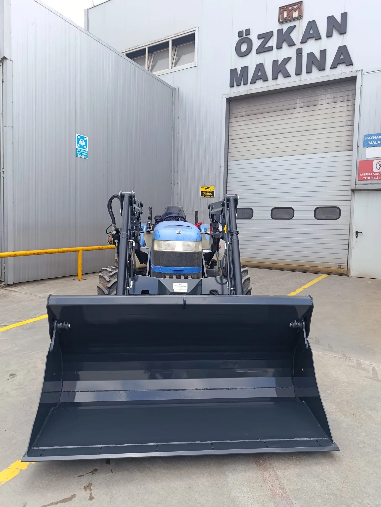 New Holland TT50 Özkan Makina uygulama 1