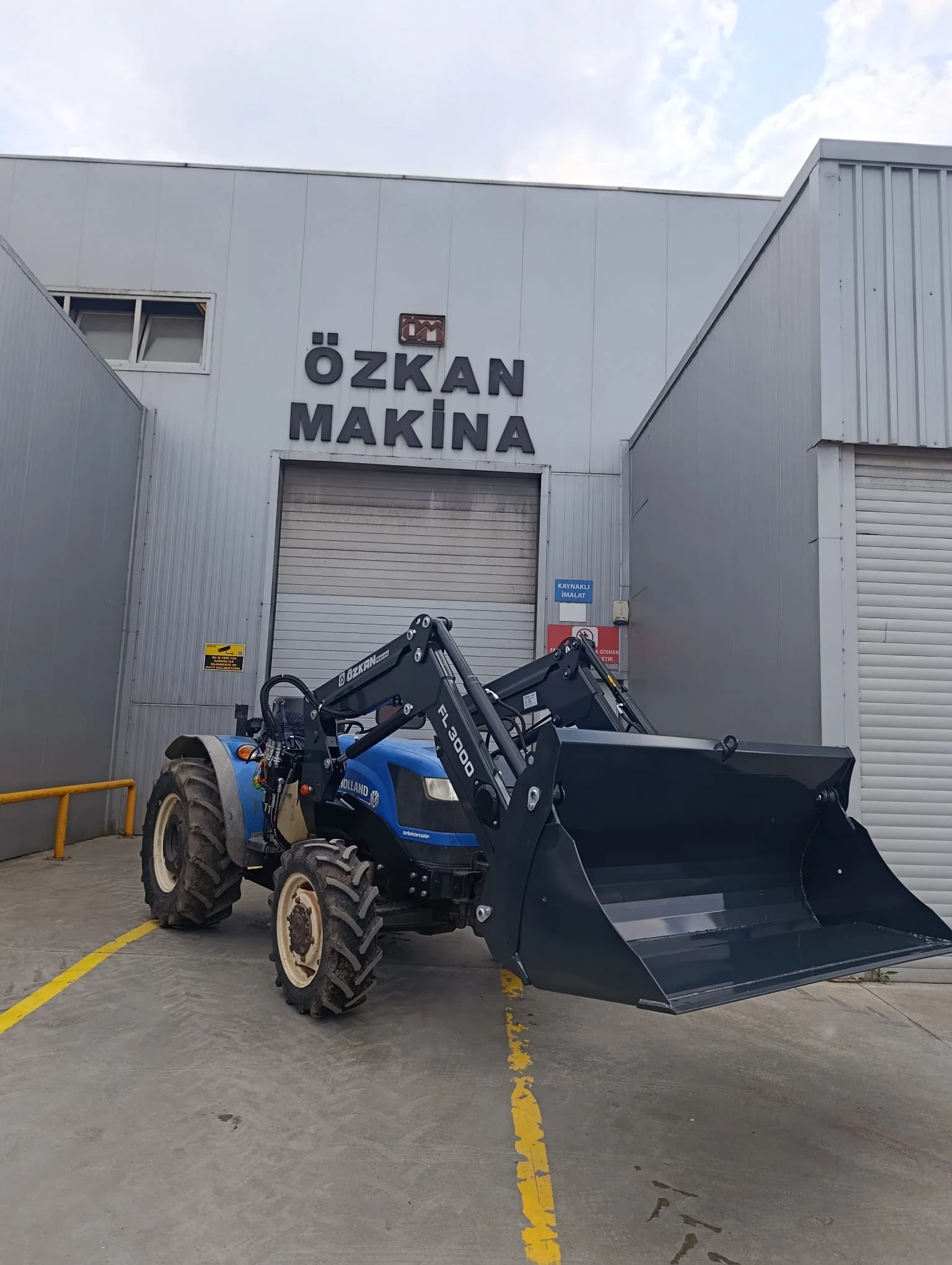 New Holland TT50 Özkan Makina uygulama 4