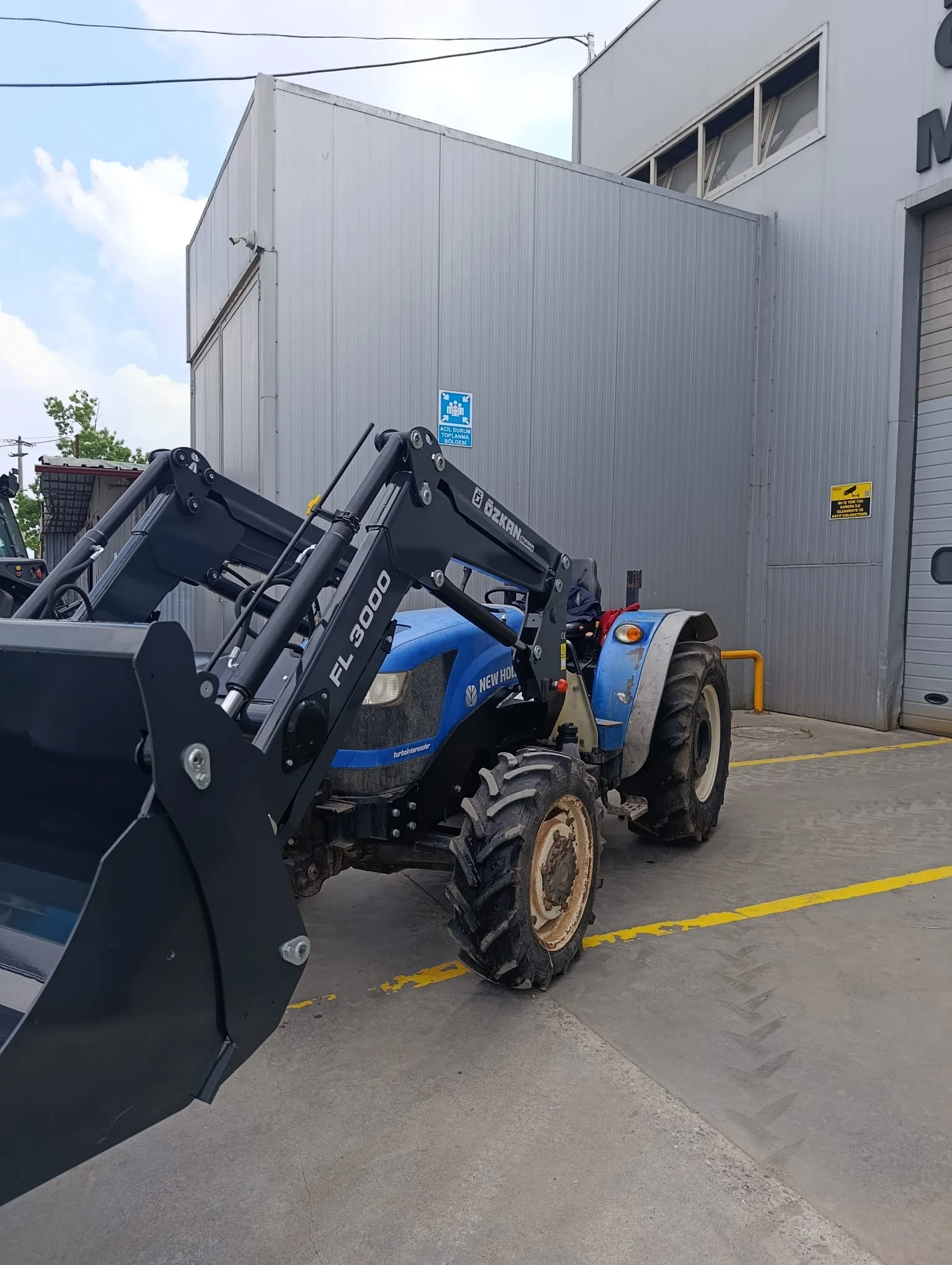 New Holland TT50 Özkan Makina uygulama 7
