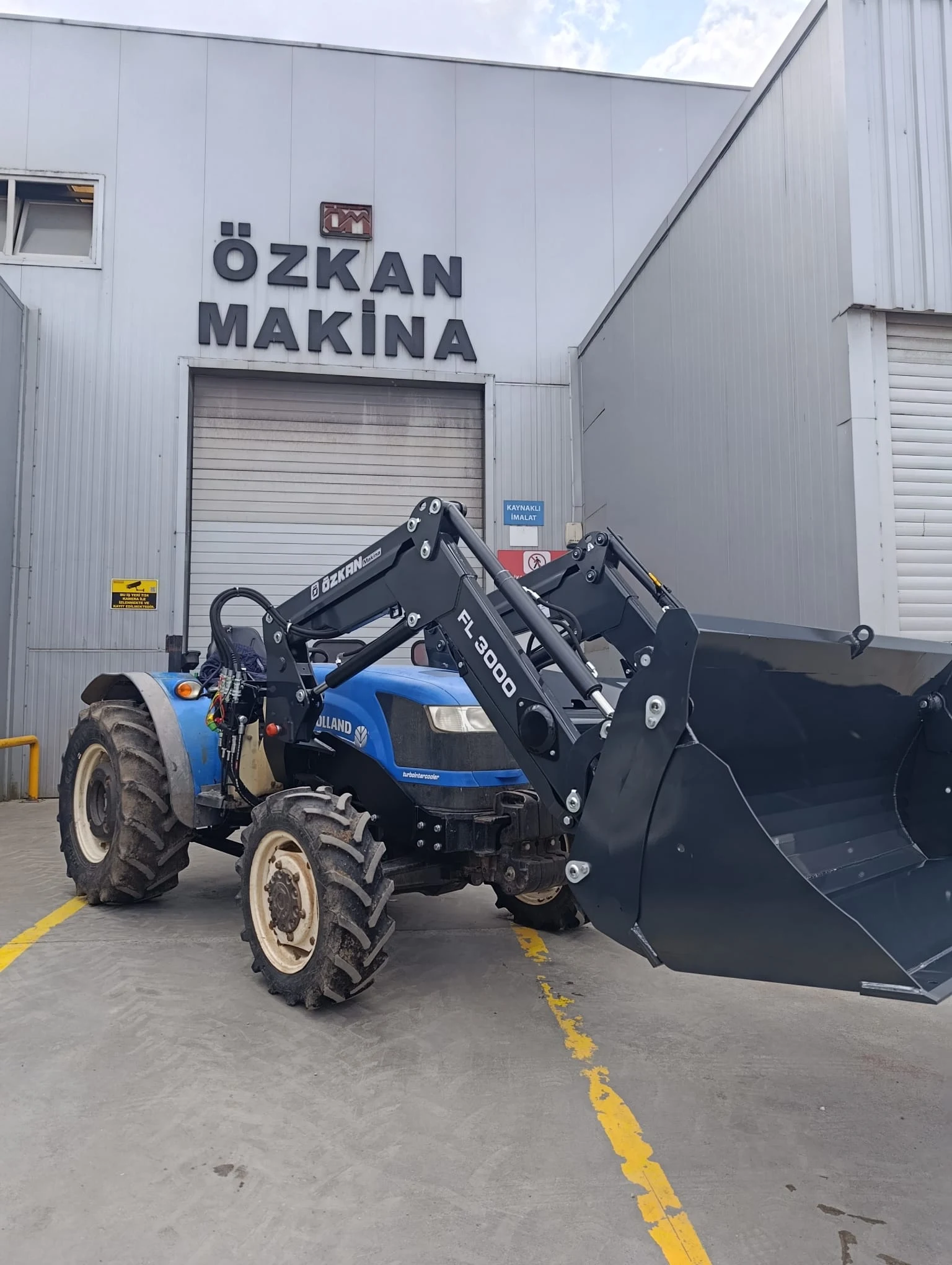 New Holland TT50 Özkan Makina uygulama 8