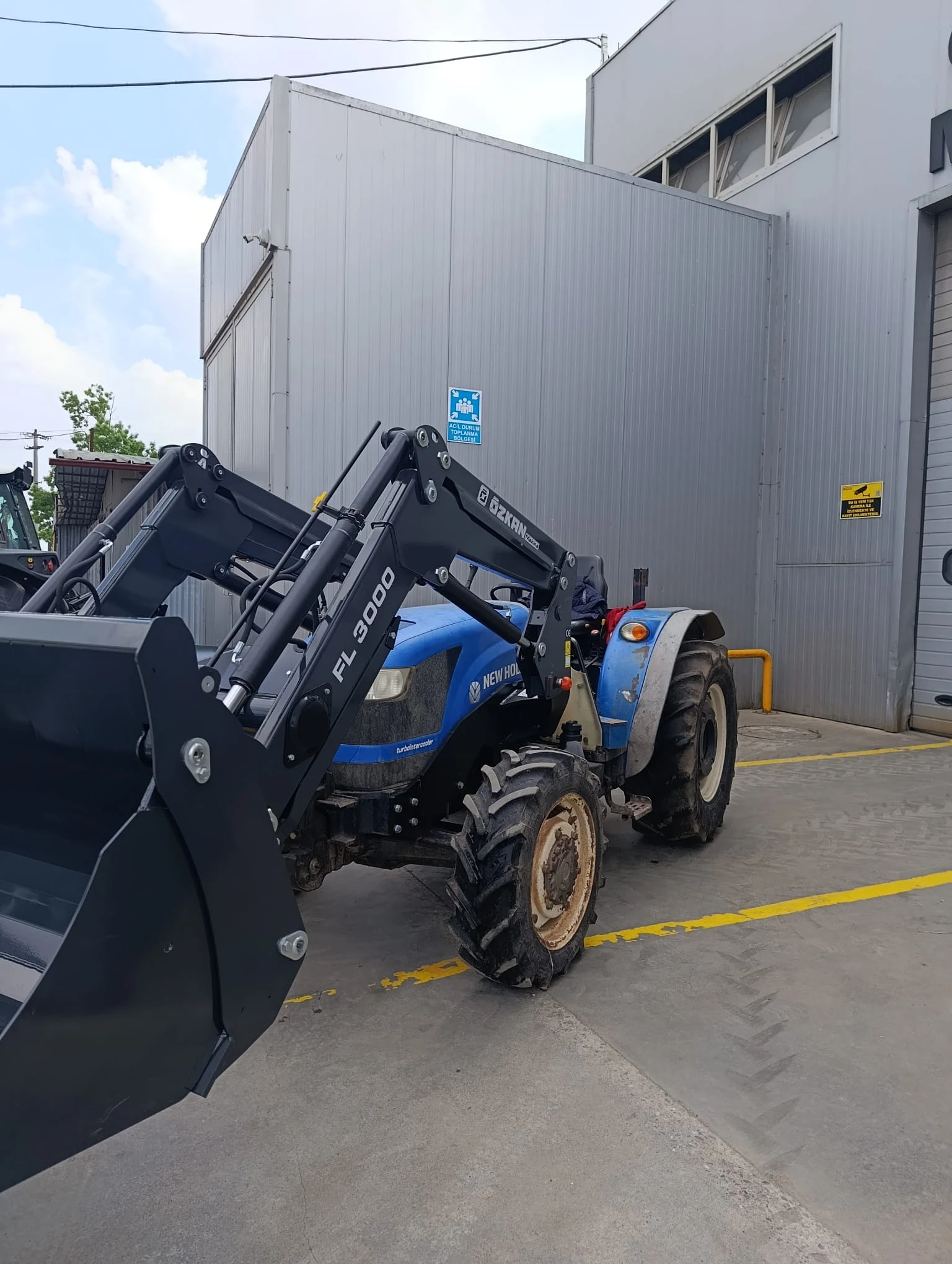 New Holland TT50 Özkan Makina uygulama 9