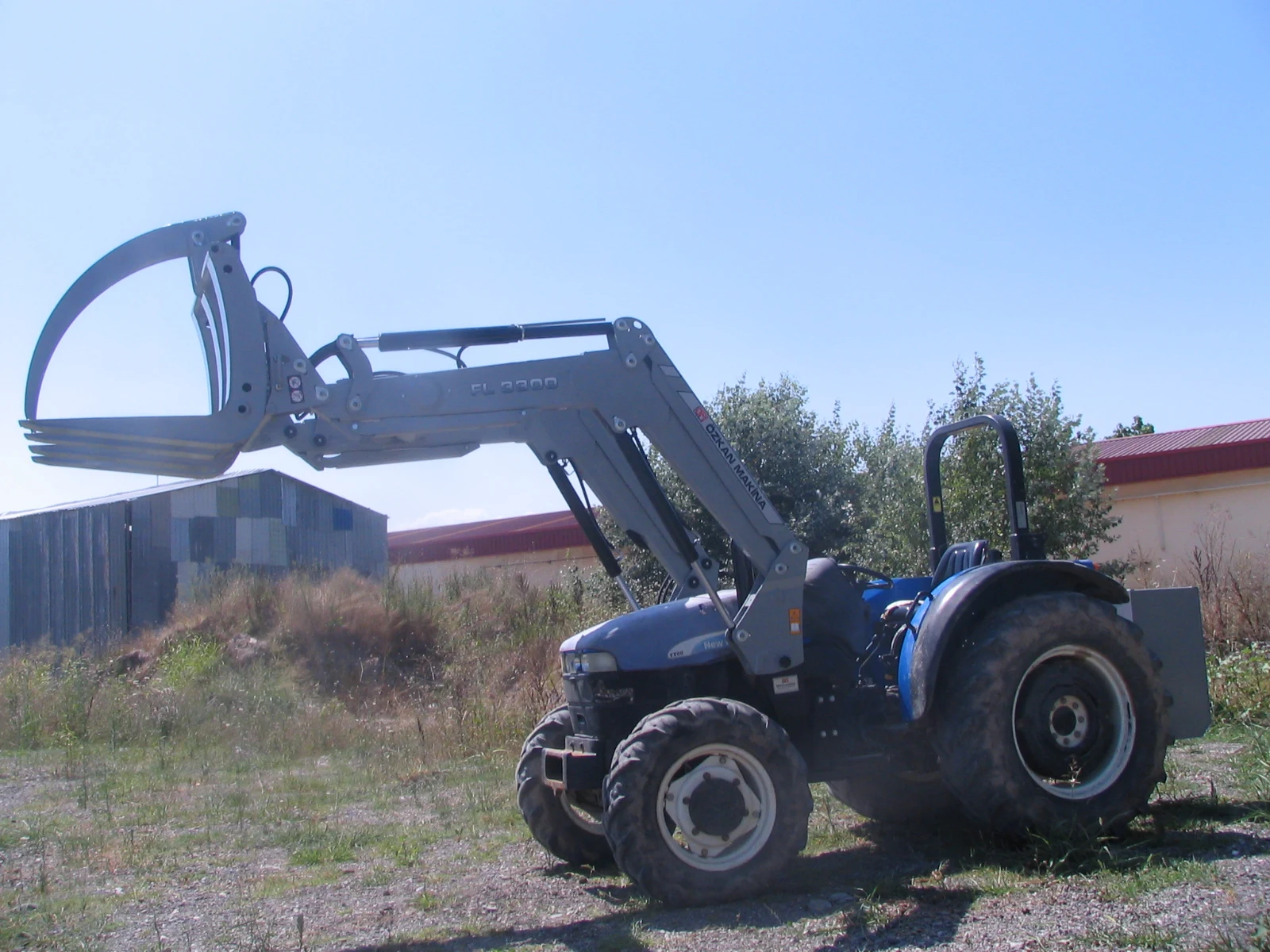 New Holland TT55 Özkan Makina uygulama 1