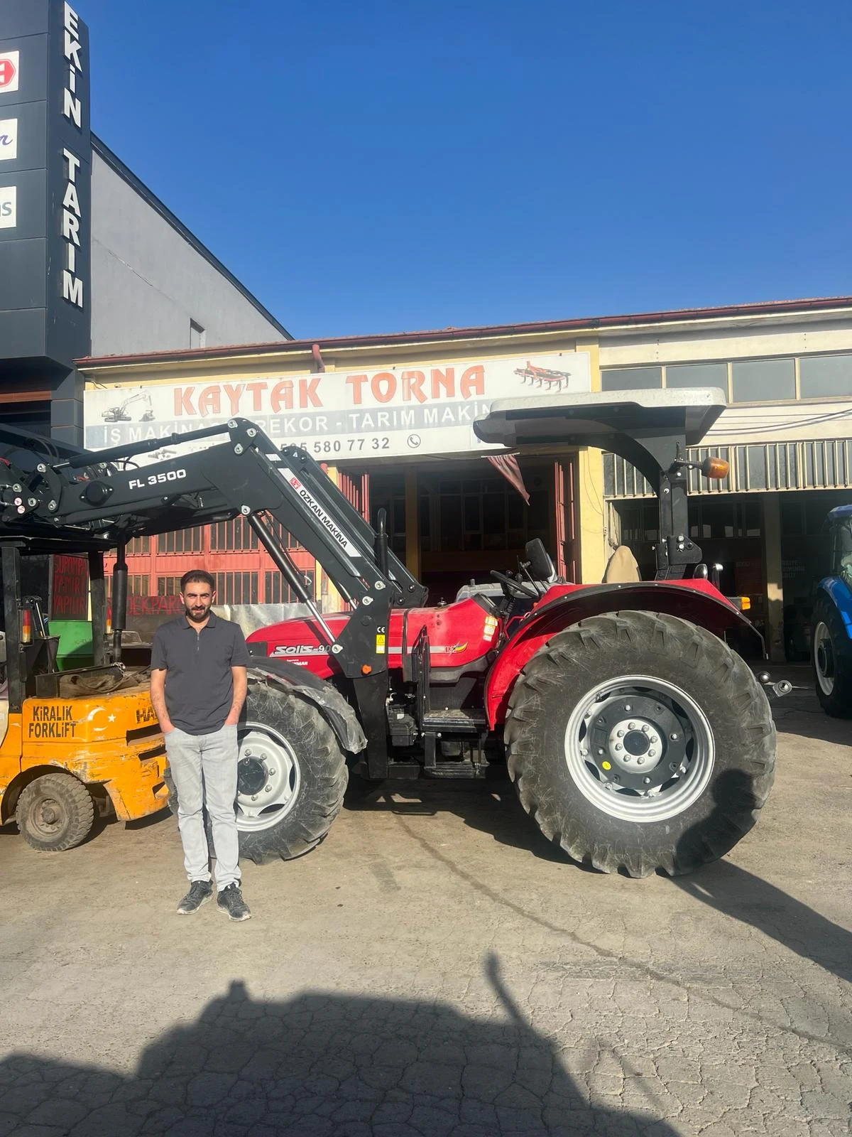 Solis 90 Özkan Makina uygulama 1