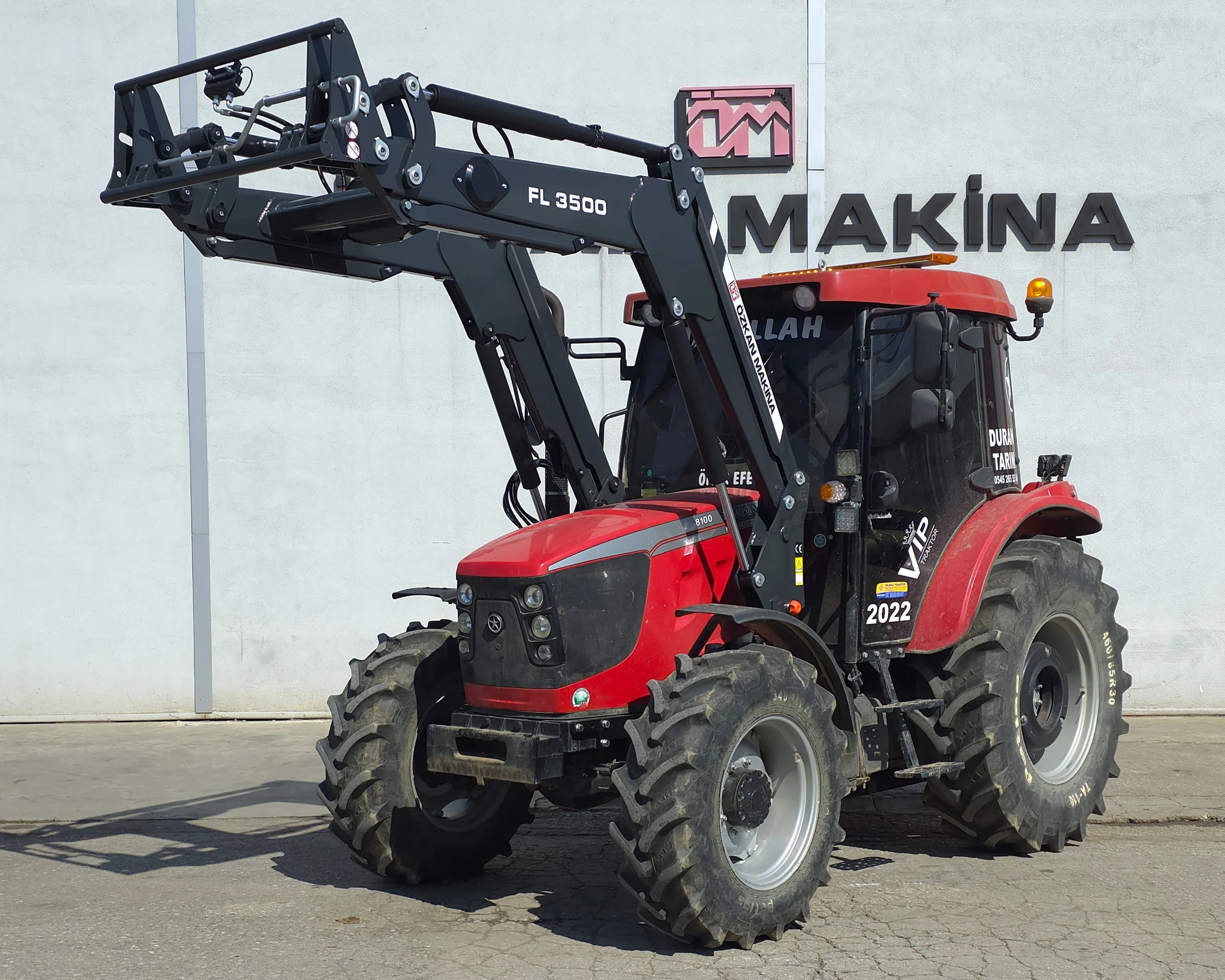 Tümosan 8100 Özkan Makina uygulama 2