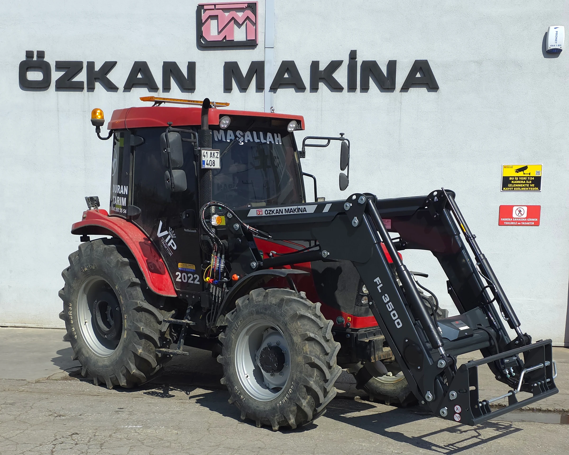 Tümosan 8100 Özkan Makina uygulama 6