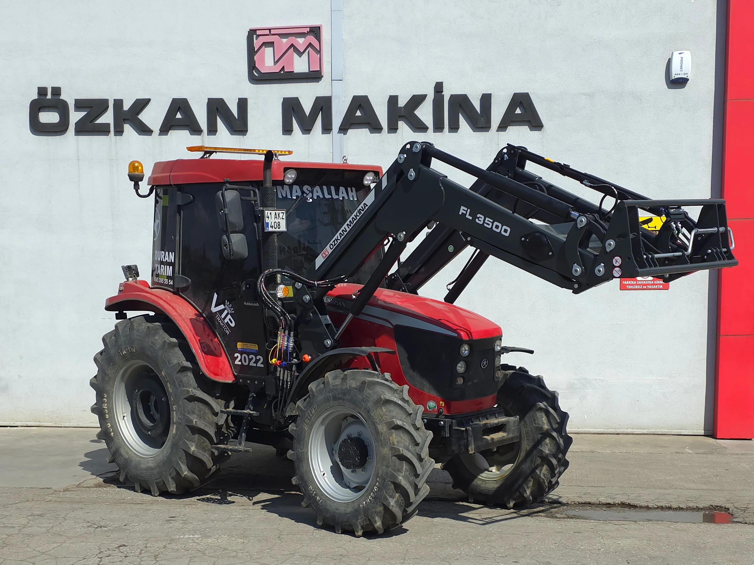 Tümosan 8100 Özkan Makina uygulama 7