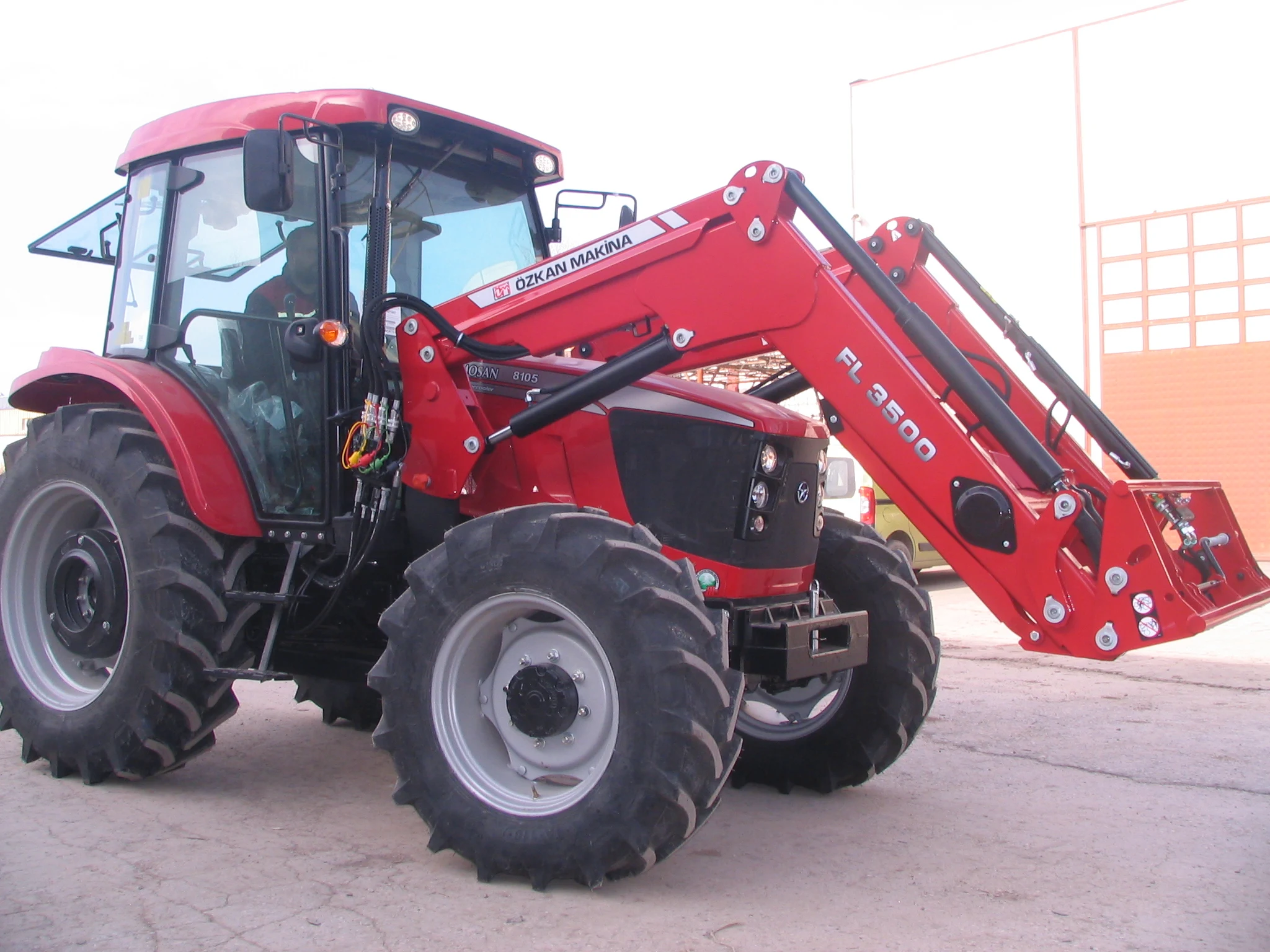 Tümosan 8105 Özkan Makina uygulama 8