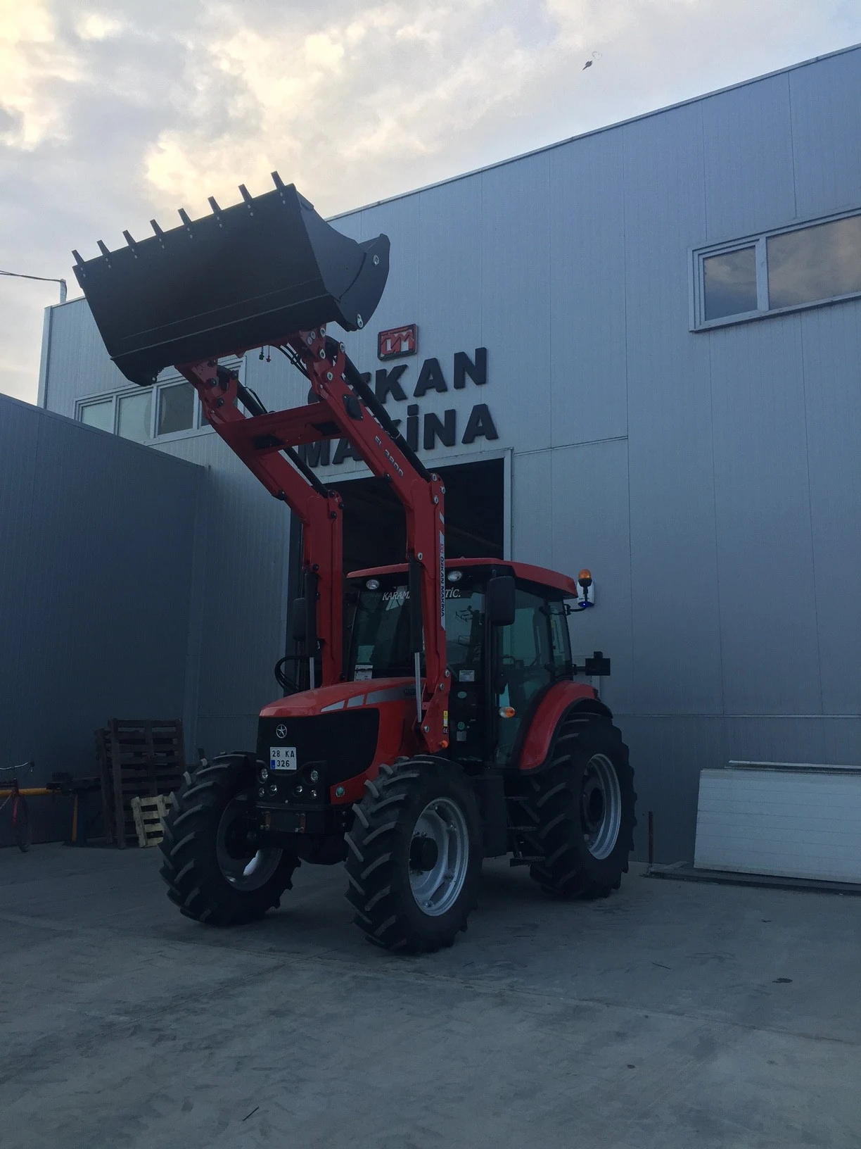 Tümosan 9115 Özkan Makina uygulama 9
